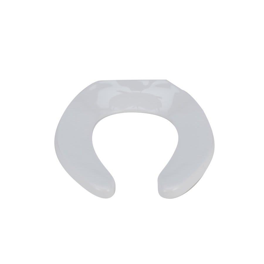 Toilet Seat, Elongated Bowl, Open Front, Less Cover, Plastic, White - fdokbeplx2m8bvpnok29@2x.jpg