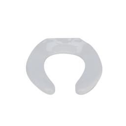 Toilet Seat, Elongated Bowl, Open Front, Less Cover, Plastic, White - fdokbeplx2m8bvpnok29@2x.jpg