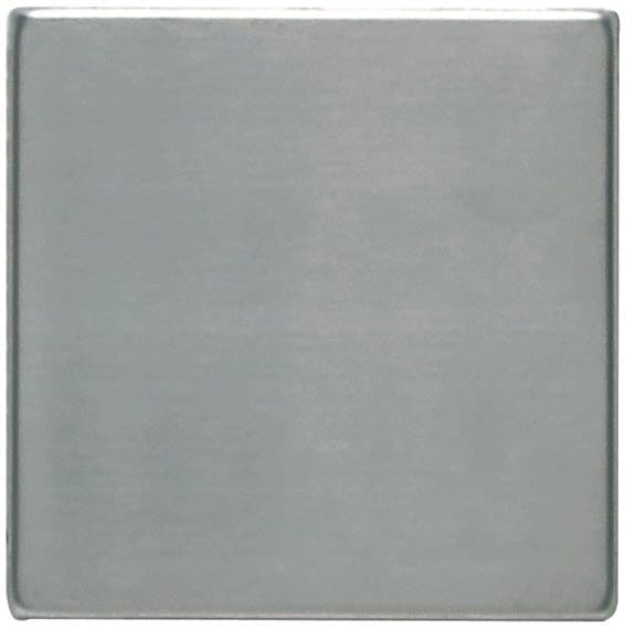 Metallica Brushed Stainless Steel Square 4X4 Satin