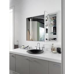 Verdera 40" x 30" Lighted Three Door Medicine Cabinet with Nine Shelves, Built-in Outlets, and Flip Out Magnifying Mirror - CA Title 24 Compliant - fdughotv59dquudkb9ea@2x.jpg