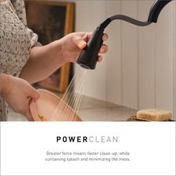 Genta LX 1.5 GPM Single Hole Pull Down Kitchen Faucet with MotionSense - feature_powerclean@2x.jpg