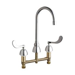 Kitchen Faucet, Deck Mount, ADA, 2 Blade Handle, 3-Hole, Polished Chrome - ffz1e7txnpdypjjmo5cg@2x.jpg