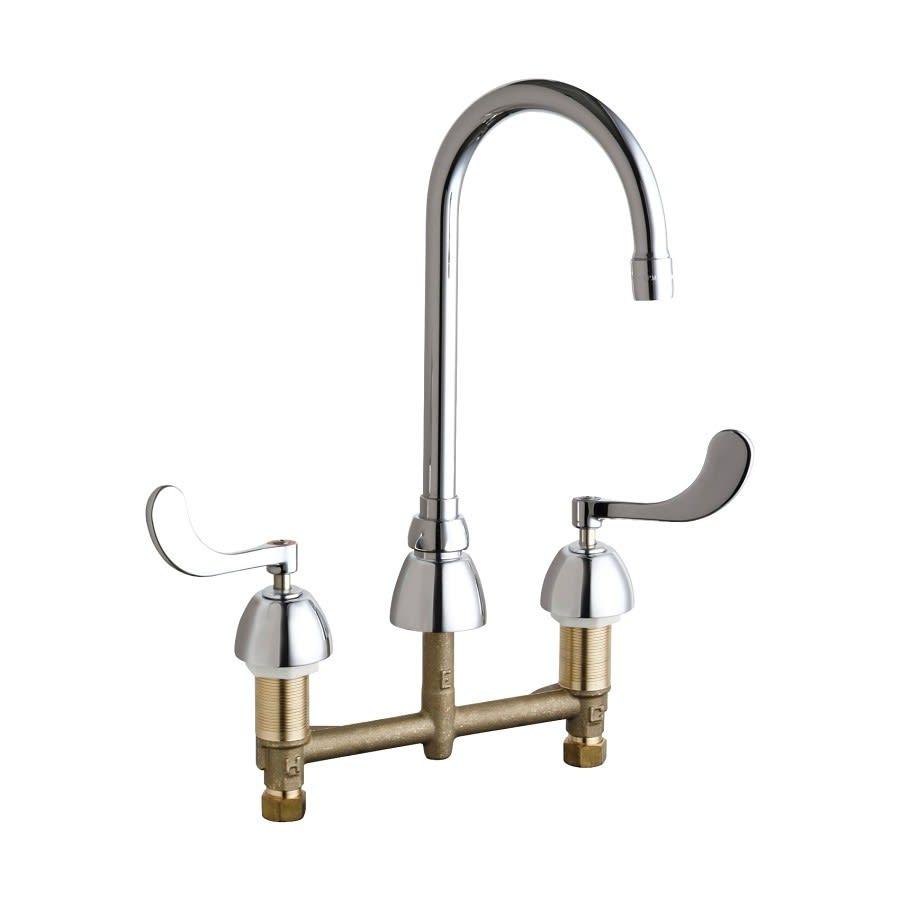 Kitchen Faucet, Deck Mount, ADA, 2 Blade Handle, 3-Hole, Polished Chrome - ffz1e7txnpdypjjmo5cg@2x.jpg