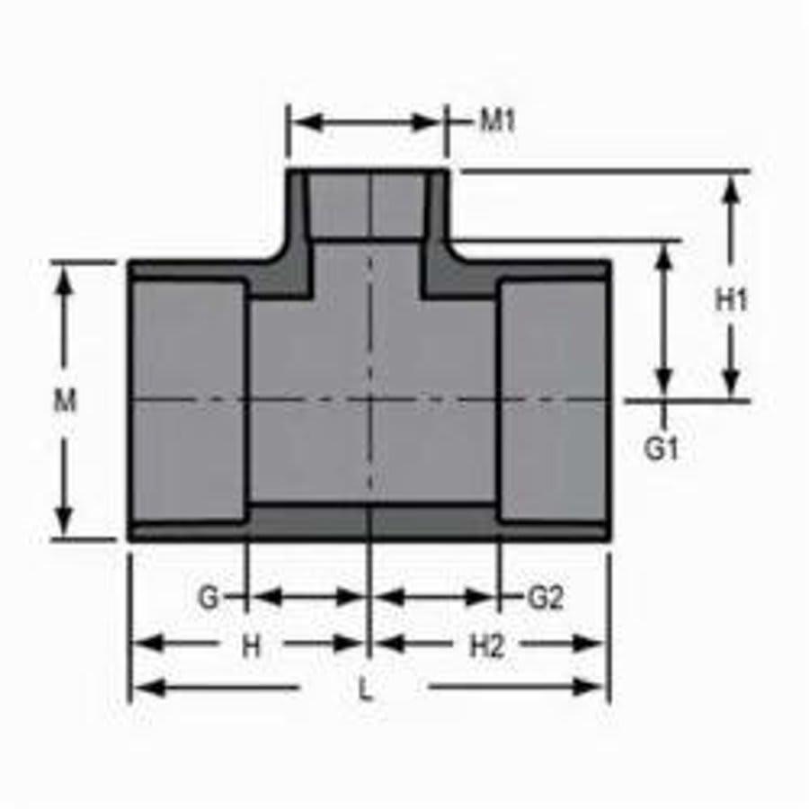 Tee, 3/4 x 1/2 in, Socket, SCH 80/XH, PVC - fg8zc0yirkwditan0ylo@2x.jpg