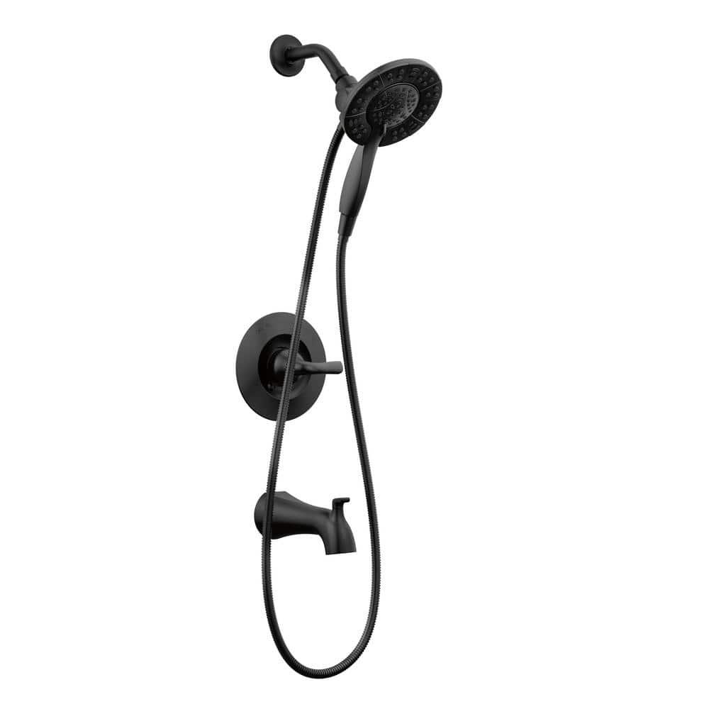 Arvo In2ition 2-in-1 Rough Included Single-Handle 4-Spray Tub and Shower Faucet 1.75 GPM in Matte Black Valve Included - fi6pgms31zurr2vqc5q5@2x.jpg