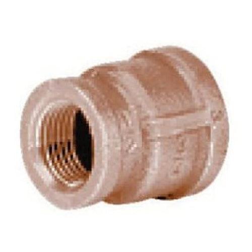 Reducer Coupling, 3/8 x 1/4 in, FNPT, Lead Free Brass, Rough Brass - findrrjn9oc3ob5shc7a_x500.jpg