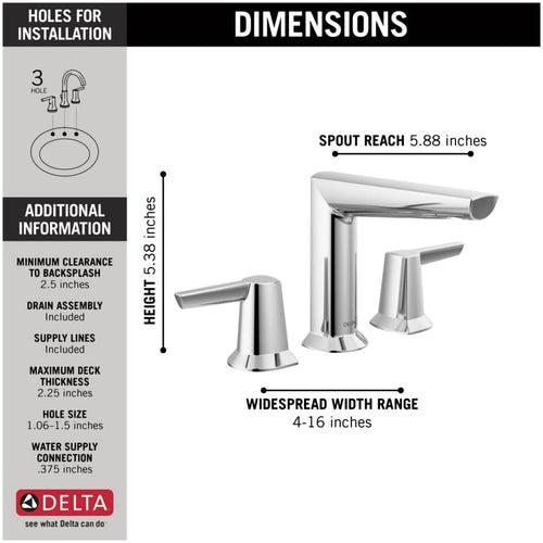 Galeon 1.2 GPM Widespread Bathroom Faucet with Push Pop-Up Drain Assembly - fir6sqdvzxrfmkcws15k_x500.jpg