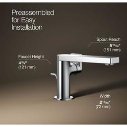 Composed 1.2 GPM Single Hole Bathroom Faucet with Pop-Up Drain Assembly - fj6ygcnzihrmw4rvcdvh@2x.jpg