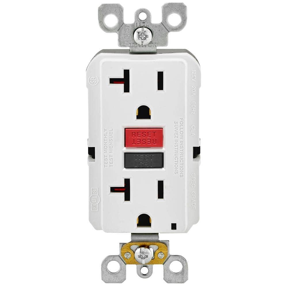 Leviton 20 Amp Self-Test SmartlockPro Slim Duplex GFCI Outlet, White - fjg3ubishkjjwco3iwt7@2x.jpg
