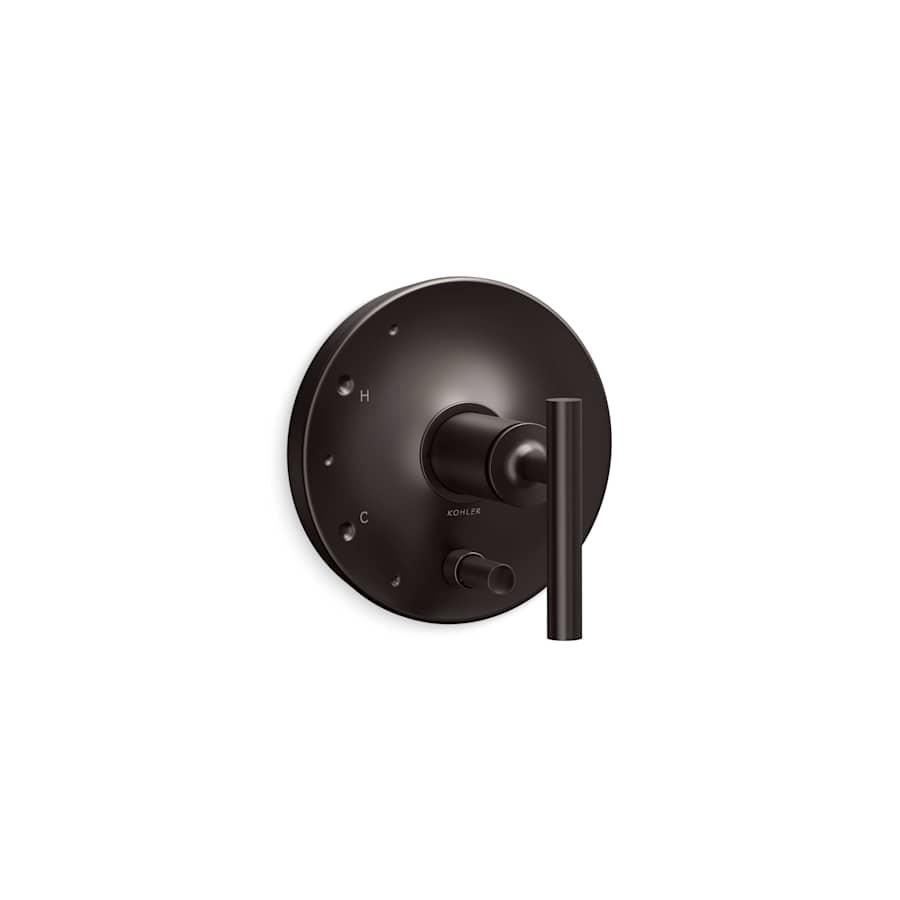 Purist Two Function Pressure Balanced Valve Trim Only with Single Lever Handle and Integrated Diverter - Less Rough In