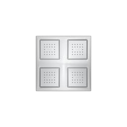 WaterTile Rain 9-7/8" Square 2.4 GPM Overhead Showering Panel with Four 22-Nozzle Fully Adjustable Sprayheads Featuring MasterClean Sprayfaces - fmrqyfqkuwzxhpjb0c0u@2x.jpg