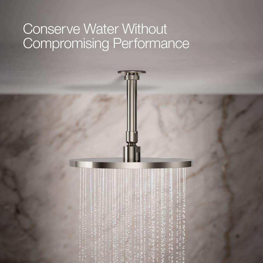 Contemporary Round 10" Single Function 2.5 GPM Rainhead with MasterClean Sprayface and Katalyst Air-Induction Technology - fnaysklyiazvcuuz8cne@2x.jpg