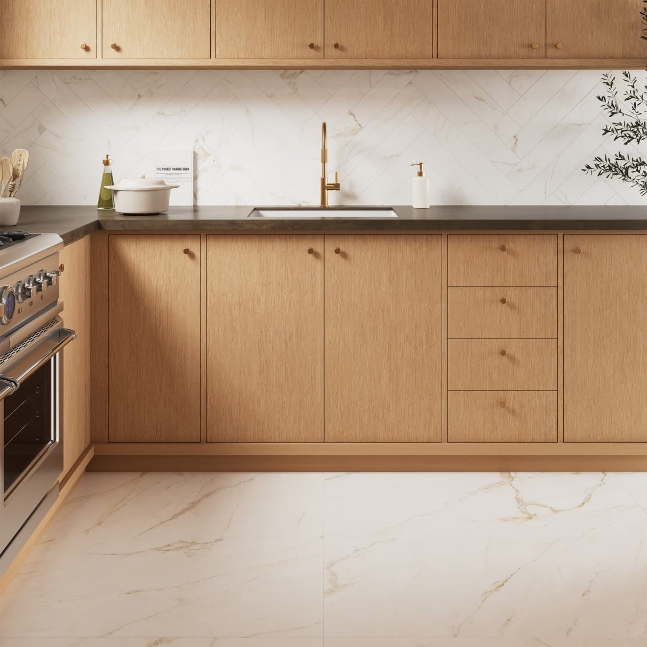 Magnifica Era 4" x 24" - 8mm Honed Porcelain Tile in Basalt Sand - fnw6kyykgqo9skz18stp@2x.jpg