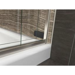 Levity 74" High x 59-5/8" Wide Bypass Frameless Shower Door with Clear Glass - fpbg4j0w8b4fo2lvbfsm_x500.jpg