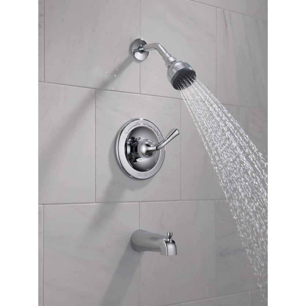 Foundations Single-Handle 1-Spray Tub and Shower Faucet in Chrome (Valve Included) - fpriqclq3l6h0eq8zorr@2x.jpg