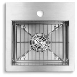 Vault 15" Drop In or Undermount Single Basin Stainless Steel Bar Sink with Single Faucet Hole - fptjacntzerhc64jq6nl_x500.jpg