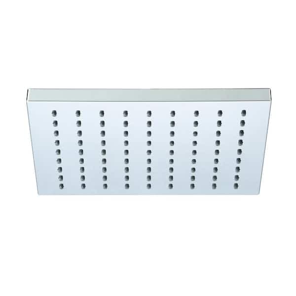 Glacier Bay Modern 1-Spray Pattern 8 in. Single Wall Mount Fixed Rain Shower Head in Chrome HD56081-X401 - fqhkasge18nl2zbmpihq@2x.jpg