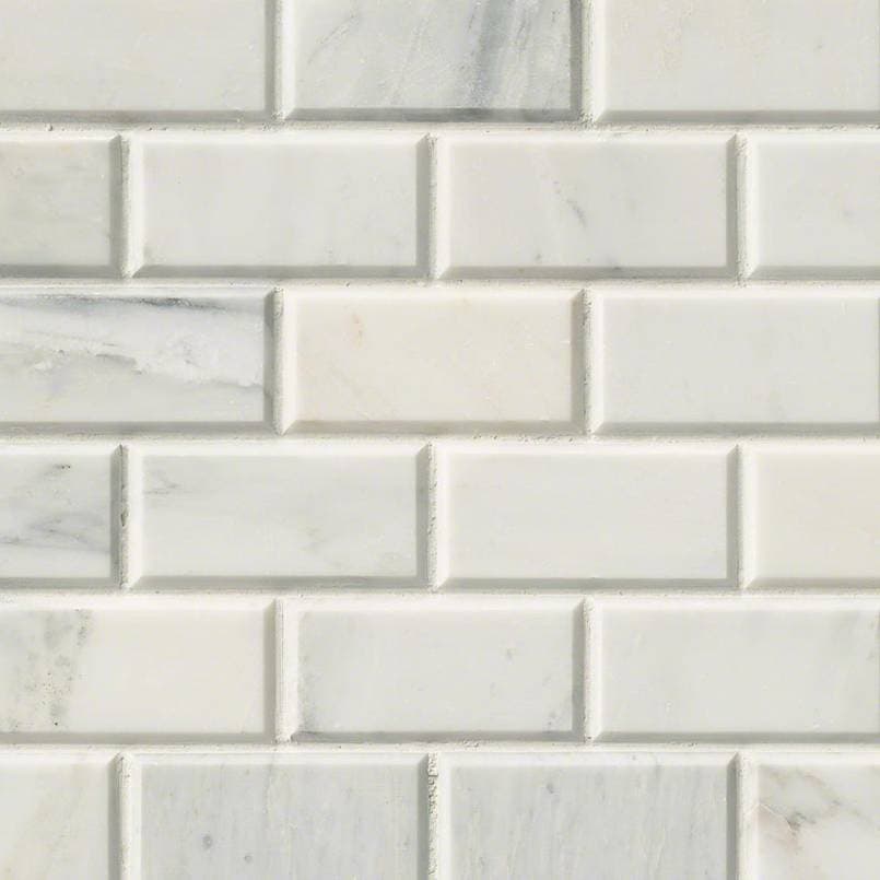 Arabescato Carrara Subway Tile