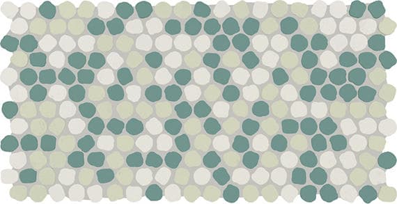 Keystones Spring Blend Organic Penny 1X1 Matte