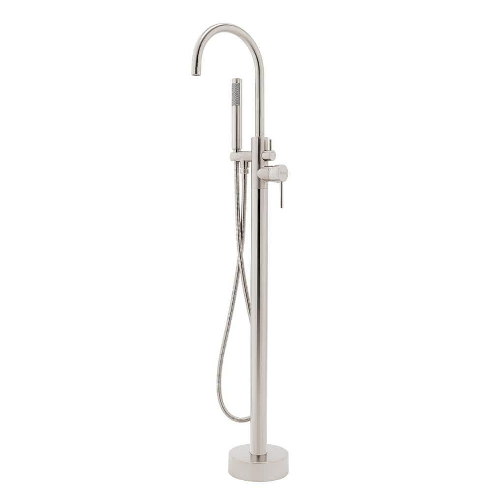 1-Handle Freestanding Floor Mount Tub Faucet Bathtub Filler with Hand Shower in Brush Nickel - fqrvxov2n0c38tpurkqy@2x.jpg