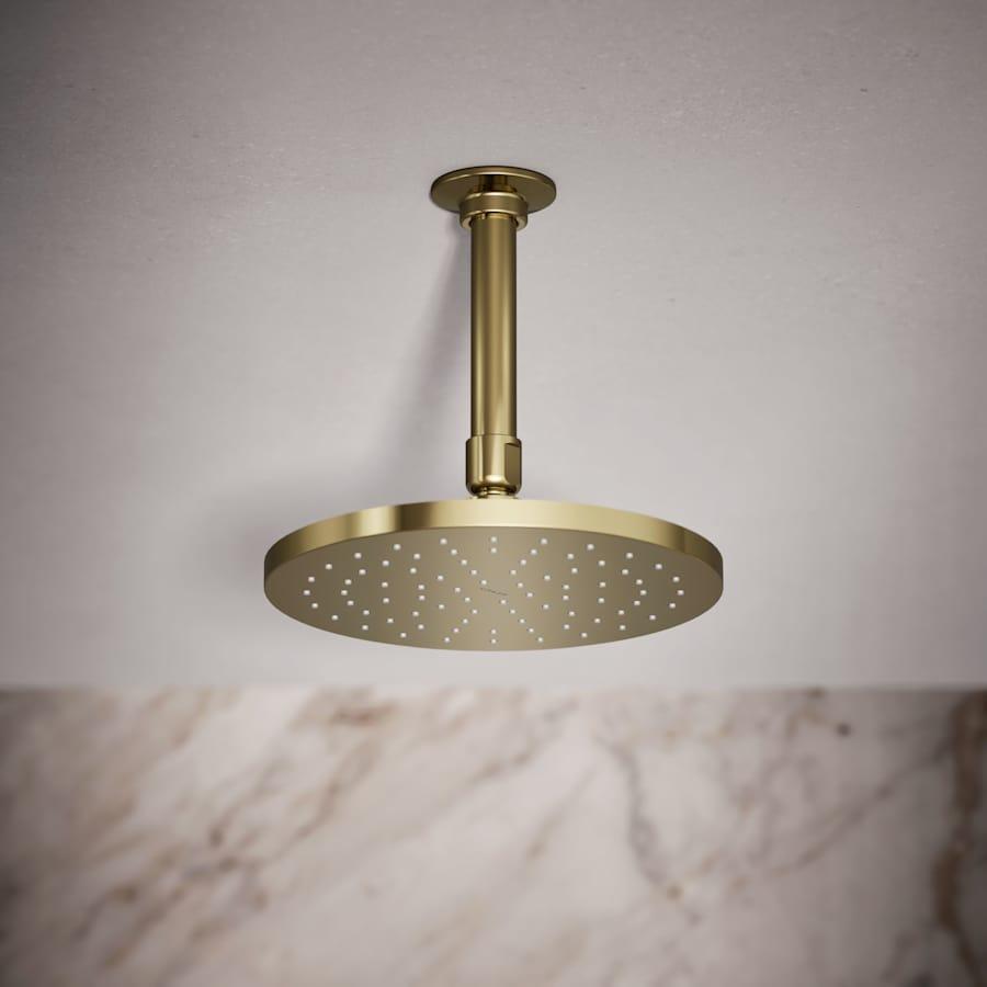 Contemporary Round 8" Single Function 2.5 GPM Rainhead with MasterClean Sprayface and Katalyst Air-Induction Technology - frqb9hnfv46nodjl0wty@2x.jpg