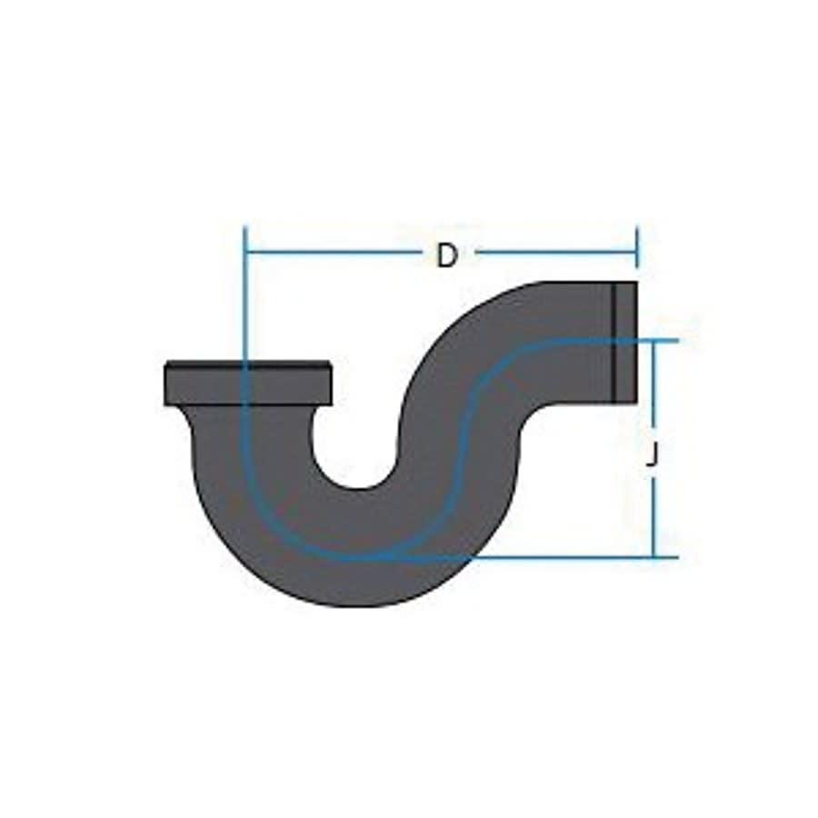 P-Trap, 2 x 1-1/2 in, No Hub x FNPT, Cast Iron - fsmjkc0socodh8y6orrp@2x.jpg