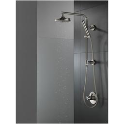 Emerge 18" Round Shower Column with Hose and Integrated Diverter - Less Shower Head and Hand Shower - fxomeub1uavuveidhd94_x500.jpg