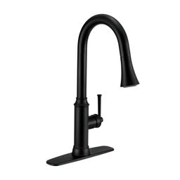 Hopkins 1.75 GPM Single Hole Pull Down Kitchen Faucet - Includes Escutcheon - fxr7w1mqdvciuwf5a0yx@2x.jpg