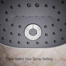 Statement 2.5 GPM Multi Function Shower Head with MasterClean Sprayface and Katalyst Air Induction Technology - fzgvujaaug6pdterbutl@2x.jpg
