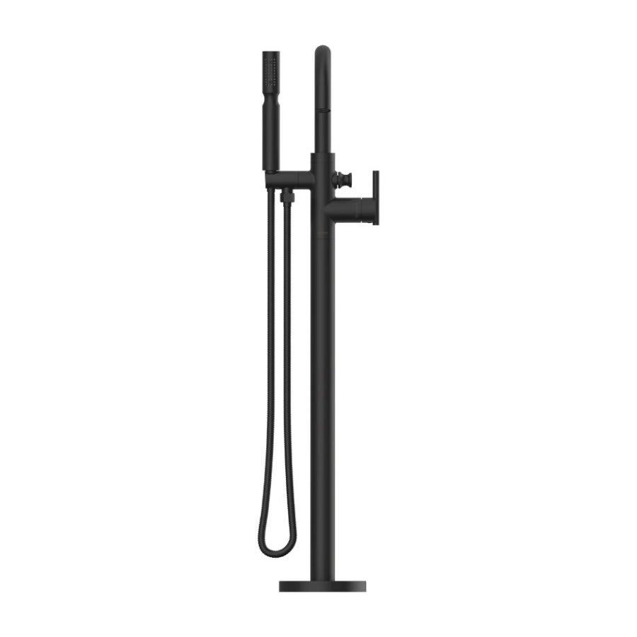 Contemporary Tub Faucet Trim With Handshower, ADA, Floor Mount, Satin Black - fzvvnfbqd0mvso6uchgm@2x.jpg