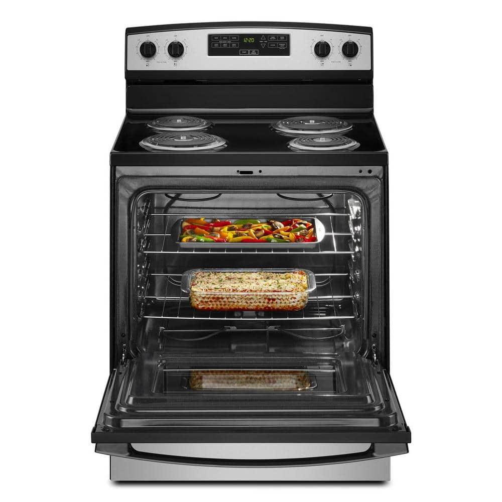 Amana 30"W Electric Coil Range Stainless Steel - fzwggkgxfxg2iwhatx10@2x.jpg