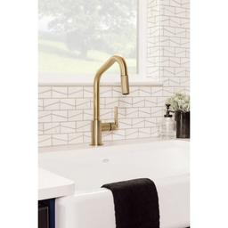 Litze Single Handle Angled Spout Pull Down Kitchen Faucet with Knurled Handle - Limited Lifetime Warranty - g1hgbmunvtnspaz3ihmt_x500.jpg