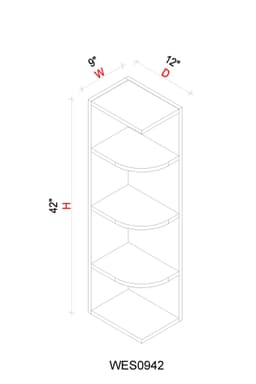 Wall End Shelf - 9"W x 42"H x 12"D - g5eyi7fxzhxmoiql39fr@2x.jpg