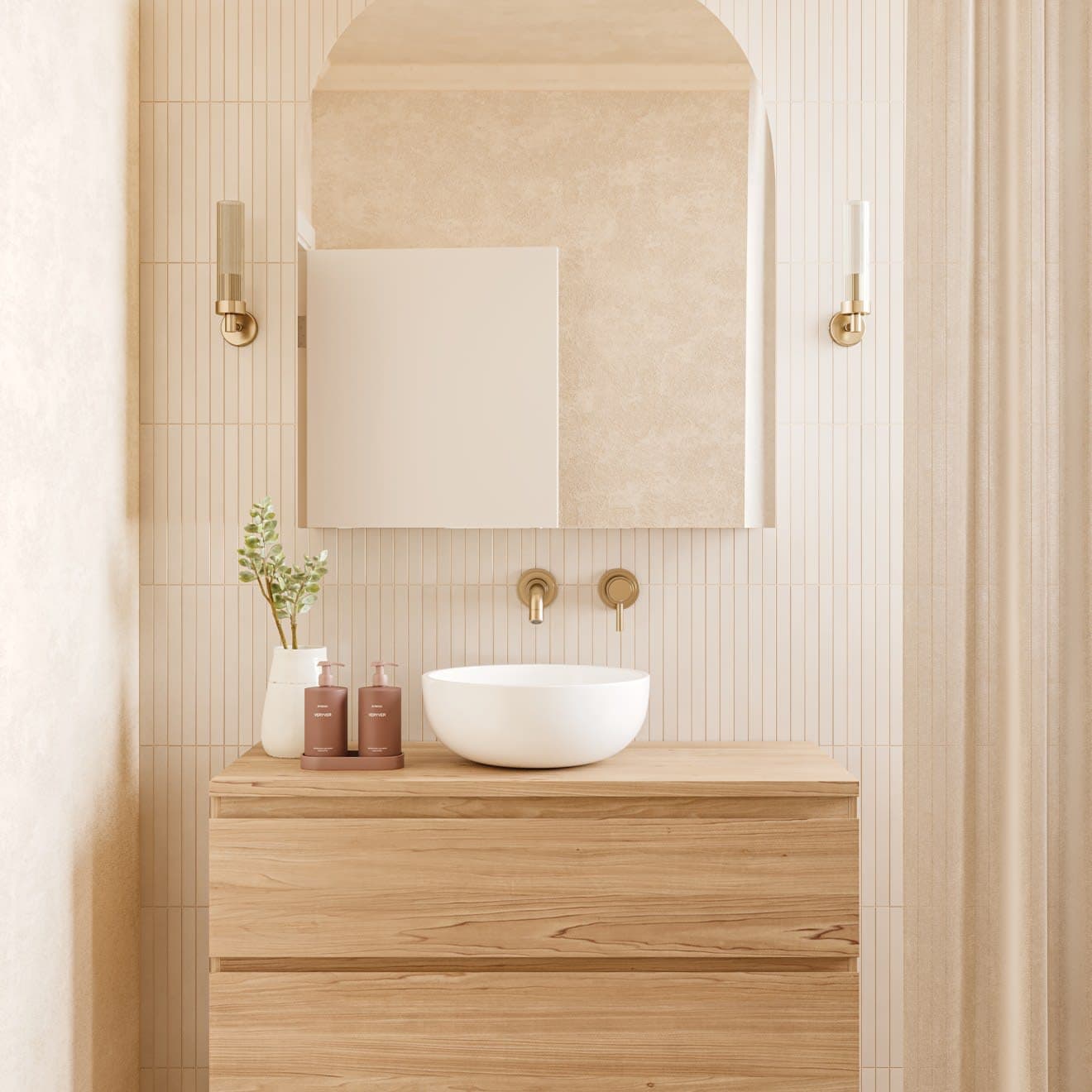 Frammenta Floor and Wall Palladiana Mosaic in Beige - g7sjpcu9dav0jddgjo9z@2x.jpg