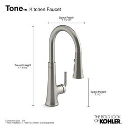 Tone 1.5 GPM Single Hole Pull Down Kitchen Faucet - g8uctvablhoagjga30nm@2x.jpg