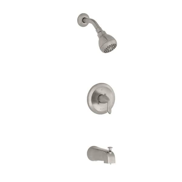 Glacier Bay Constructor Single-Handle 1-Spray Tub and Shower Faucet in Brushed Nickel (Valve Included) HD873X-8504 - gao7wsex5ubh3qkzg9n3@2x.jpg