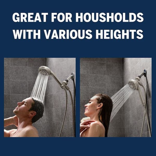 Waterpik 7-Spray Wall Mount Handheld Shower Head 1.8 GPM in Brushed Nickel XDL-769ME - gashnipxai2oxjimr2fr@2x.jpg