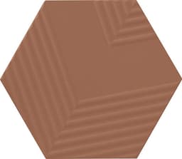 Rhyme and Reason Warm Terracotta Hexagon 4X4 Matte - gb16l2e5o8moalvwbids@2x.jpg