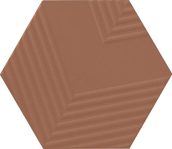 Rhyme and Reason Warm Terracotta Hexagon 4X4 Matte - gb16l2e5o8moalvwbids@2x.jpg