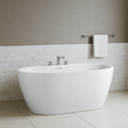 Cornwall 59" Free Standing Acrylic Soaking Tub with Center Drain, Drain Assembly, and Overflow - gb7psza9p6p5hxta1au0_x500.jpg