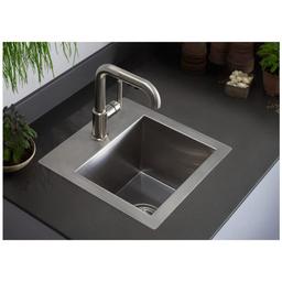 Vault 15" Drop In or Undermount Single Basin Stainless Steel Bar Sink with Single Faucet Hole - gbpovubxnmbj5k1oeufn_x500.jpg