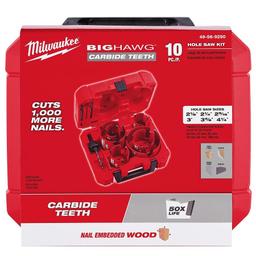 BIG HAWG™ Hole Saw Kit, 10 Pieces, Carbide - gcbzgxdoyfkajcidfbue@2x.jpg