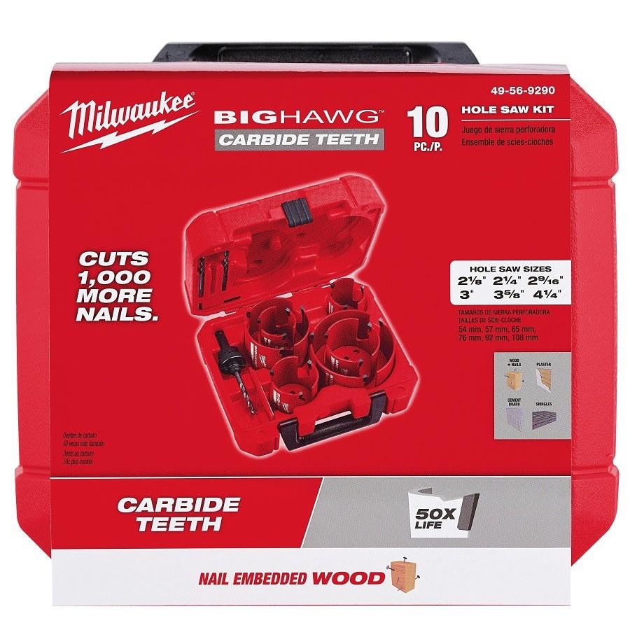 BIG HAWG™ Hole Saw Kit, 10 Pieces, Carbide - gcbzgxdoyfkajcidfbue@2x.jpg