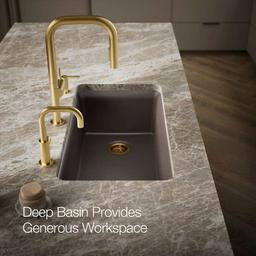 Cairn 33-1/2" Undermount Single Bowl Neoroc Granite Composite Kitchen Sink with Bottom Sink Rack - gcgwrzye0dpjl0icbhao@2x.jpg