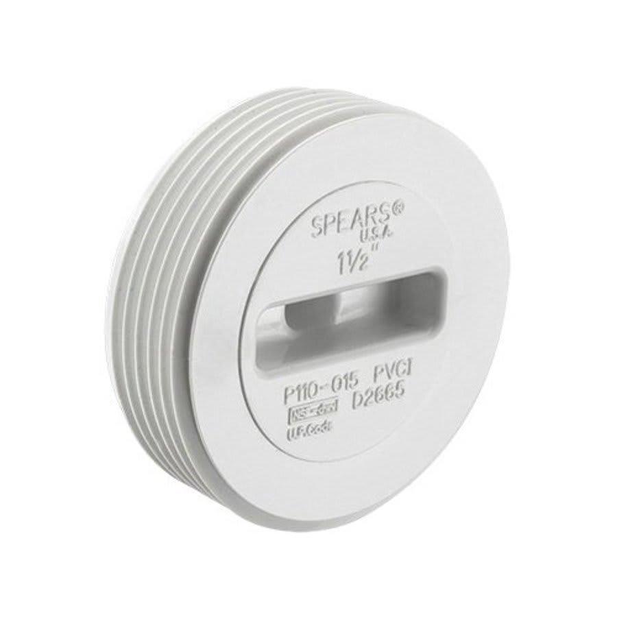 Cleanout Plug, 6 in, MNPT (Flush Style), DWV, PVC - geoak0bxc7jxkfflwz25@2x.jpg
