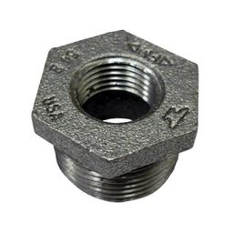 Hex Head Bushing, 1 x 3/8 in, MNPT x FNPT, 150 lb, Malleable Iron, Galvanized - gfaxigifkbdtjk4zirxu@2x.jpg