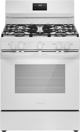 Frigidaire 30 in. 5.0 cu. ft. 5-Burner Gas Range with Manual Clean in White - gflrf4ao3nu6yn5mywrg@2x.jpg