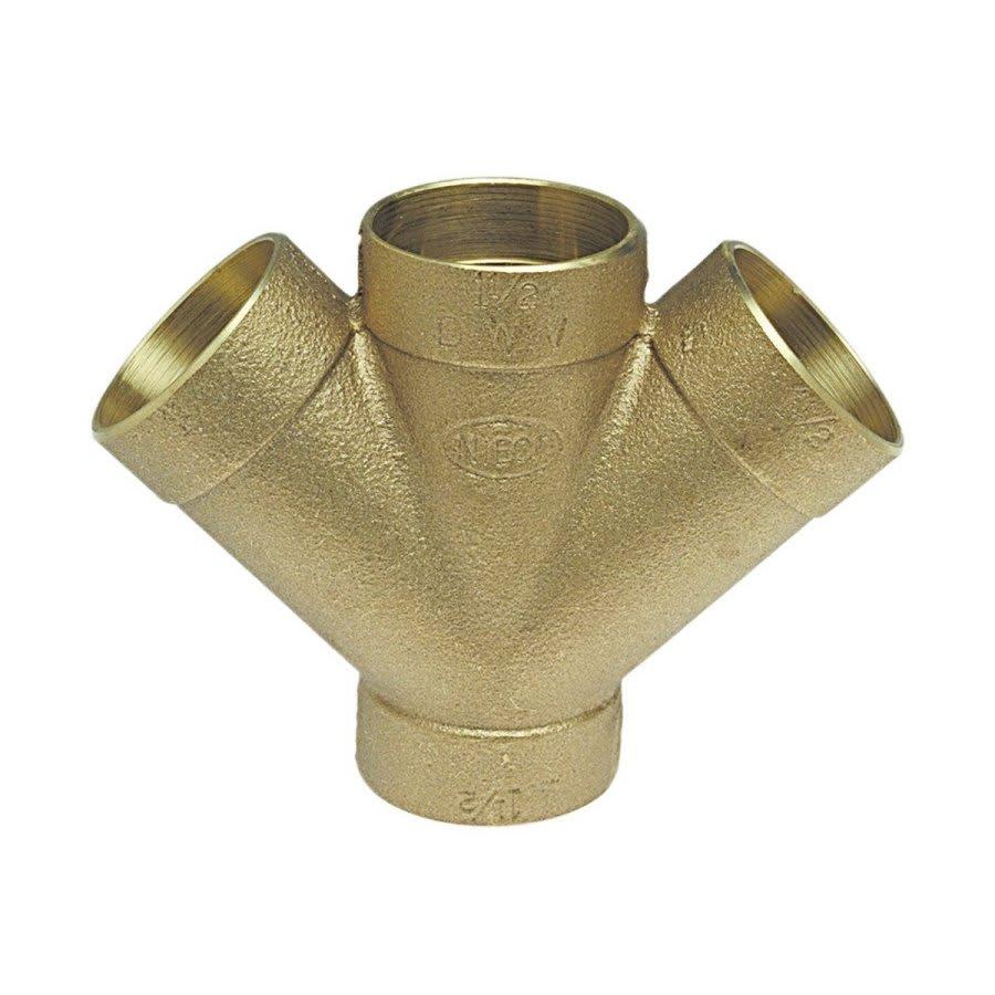 DWV Double Wye, 1-1/2 in, C, Copper - gfregp0m8ppwfwh8cuy5@2x.jpg