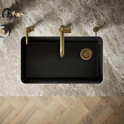 Riverby 33" Undermount Single Basin Enameled Cast Iron Workstation Kitchen Sink with Utility Rack, Sink Rack and Colander, and Intregral Cutting Board - ggdw6rvtbqblyyqa0i3i@2x.jpg