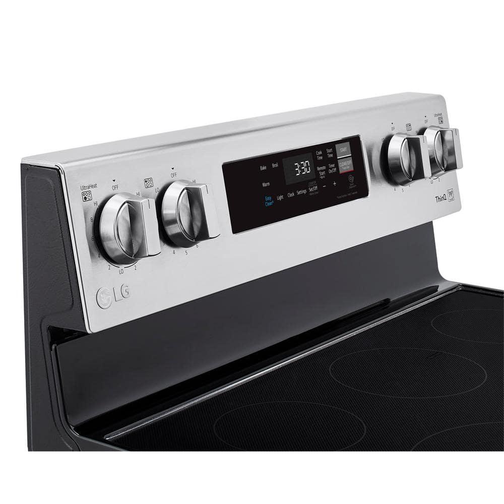 30"W 6.3Cuft Electric Smoothtop Smart Range Stainless Steel - ggyz4yzbrsrzedy8frsj@2x.jpg